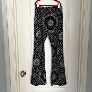 Forever 21 Kids - Black and White Bell bottom style pants